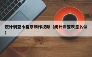 常德统计调查小程序制作视频（统计调查表怎么做）