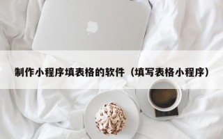 常德制作小程序填表格的软件（填写表格小程序）